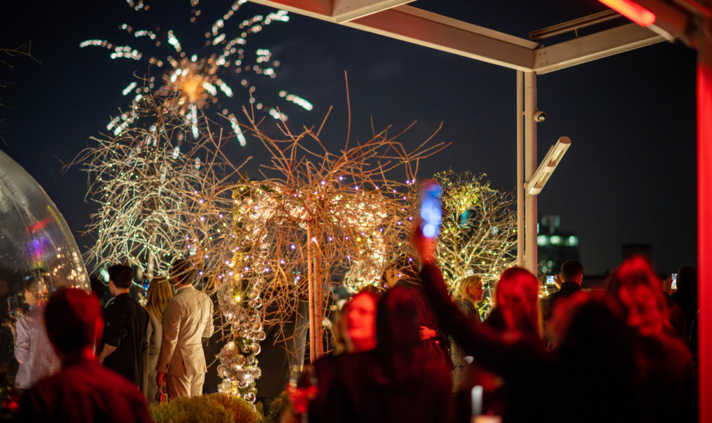 Silvester 2024 im SKY - Feuerwerk